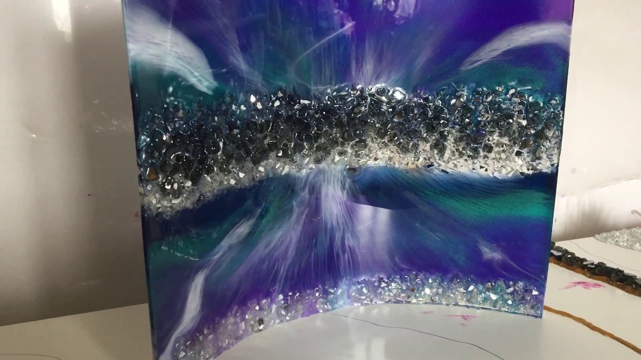 Resin sculpture using Le Rez Expressions pigments