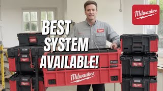 Milwaukee Packout 3 Piece Stackable Tool Storage System Review   Best Modular Tool Box Setup