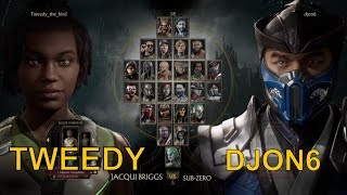 MK11: PLEASE NERF JACQUI - Tweedy (Geras, Jacqui) Vs DjOn6 (Sub-Zero) - Mortal Kombat 11 Gameplay