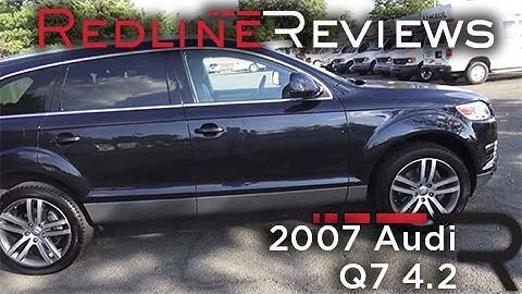 2007 Audi Q7 4.2 Review, Walkaround, Exhaust, Test Drive