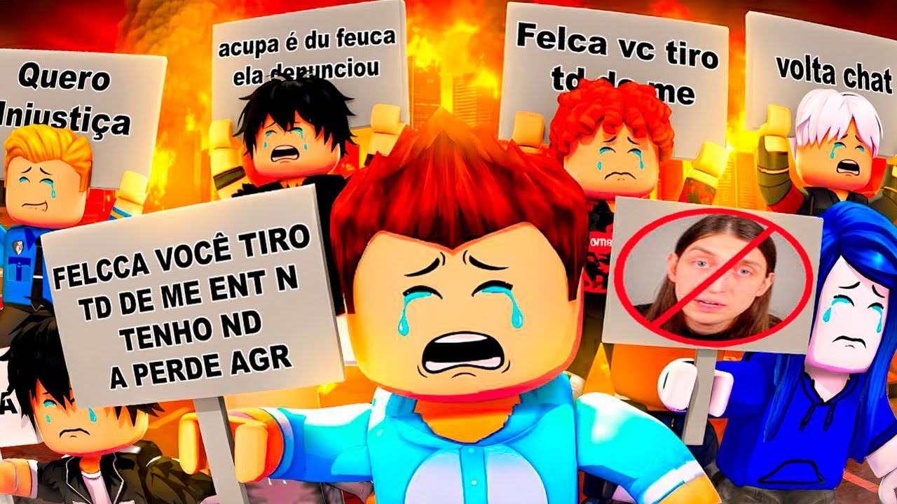 como o Felca acabou com o Roblox