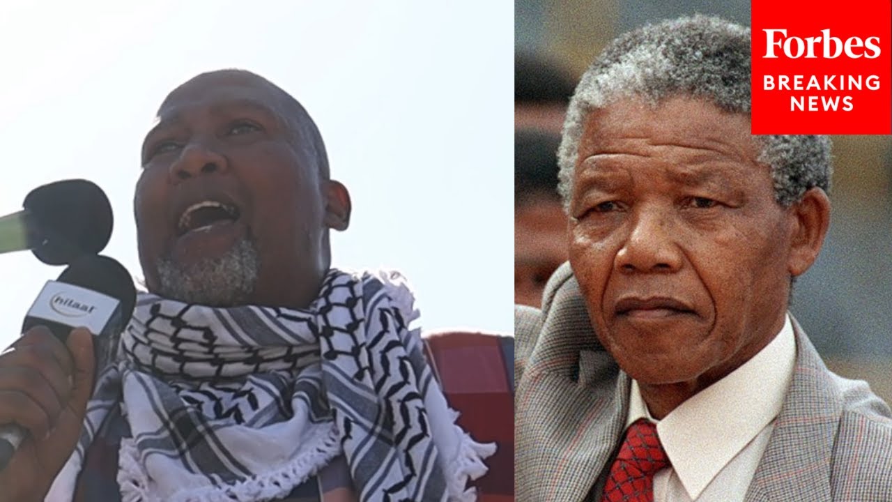 Nelson Mandela S Grandson Mandla Mandela Speaks At Pro Palestine Rally In Cape Town South