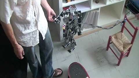 Guide Acroban by the Hand: Intuitive Physical Human-Robot Interaction with Morphological Computation