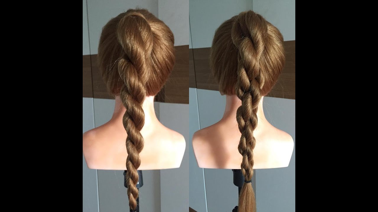 Twist Braid & Chain Twist Braid Tutorial สอนการถักผมเปียแบบเกลียว และการถักผมเปียแบบเกลียวเชือก