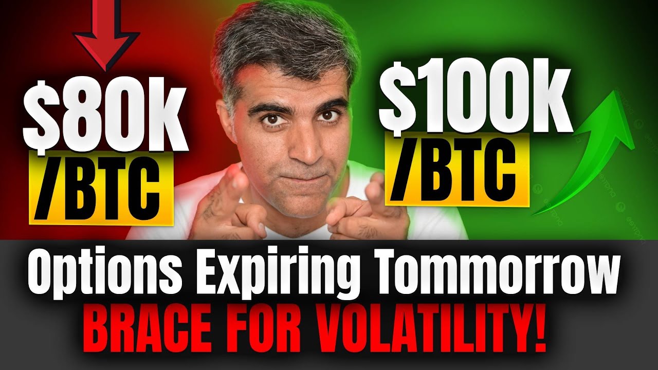 This is a HUGE Trading Opportunity! (BTC Options Expiring) My Full Strategy  Breakdown!