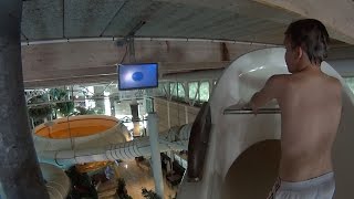Dangerous Bowl Water Slide at Lost City