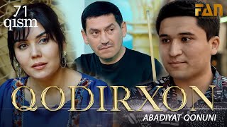 Qodirxon ( abadiyаt qonuni 71-qism 3-mavsum) | Кодирхон ( абадият  конуни 71-кисм 3-мавсум)