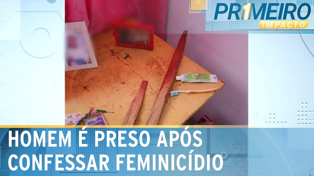 Preso por feminicídio teria aumentado volume de som para abafar gritos | Primeiro Impacto (16/02/24)