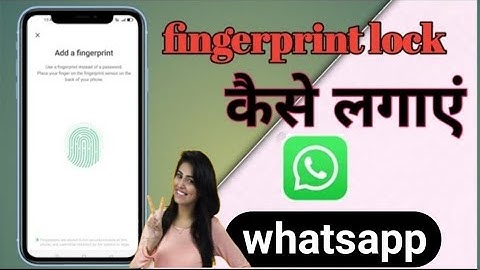 Enable WhatsApp fingerprint lock For Everyone: step by step| whatsapp per password Kaise lagaen