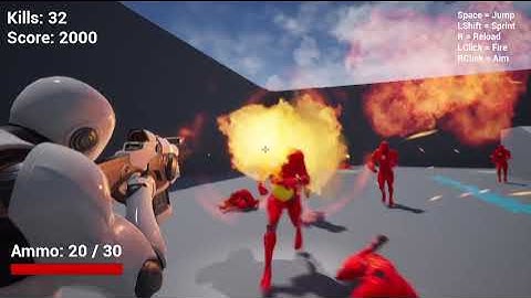 Unreal Engine | Horde game prototype | Demo 4