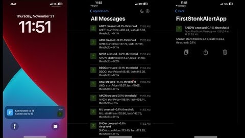 Set-up cloud-based, automated, real-time stock price push notifications to your phone in 25 minutes