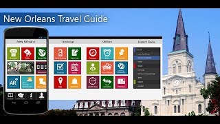 New Orleans Travel Android App Promo - Pangea Guides screenshot 1
