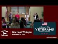 New Hope Wesleyan Church Sermon November 10, 2024 - Veteran's Day
