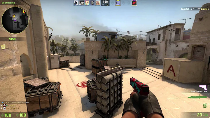 CS GO - 1V5 PISTOL ACE CLUTCH