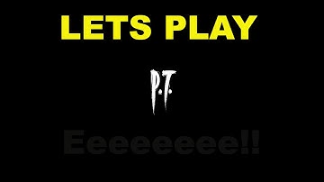 P.T. Lets Play - Part 1 (Silent Hills Playable Teaser)