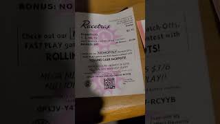 Maryland lottery Racetrax 10 cents