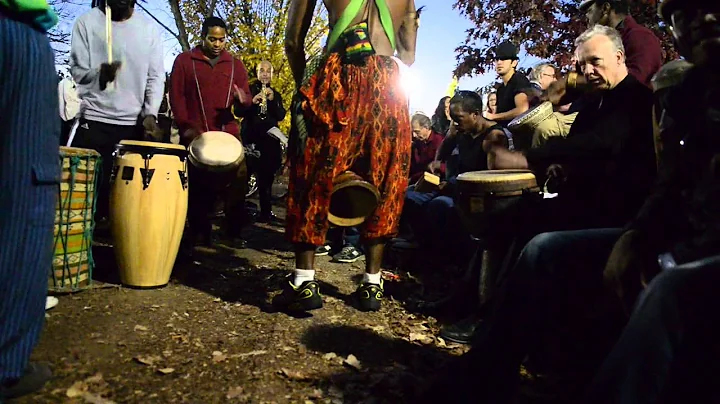 Heartbeat of the city: Meridian Hill's drum circle