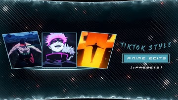 +4 TikTok Style Anime Edit + Preset[Xml + Qr Code] | Alight Motion | (Xml Link in the Description)
