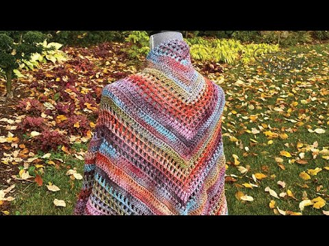 Crochet Wrapture Shawl Pattern + Tutorial