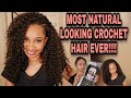 MOST NATURAL LOOKING CROCHET HAIR EVER!! || LOW MAINTENANCE HAIR|| EASY CAREFREE STYLE