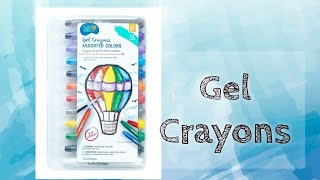 Let's Color with Gel Crayons