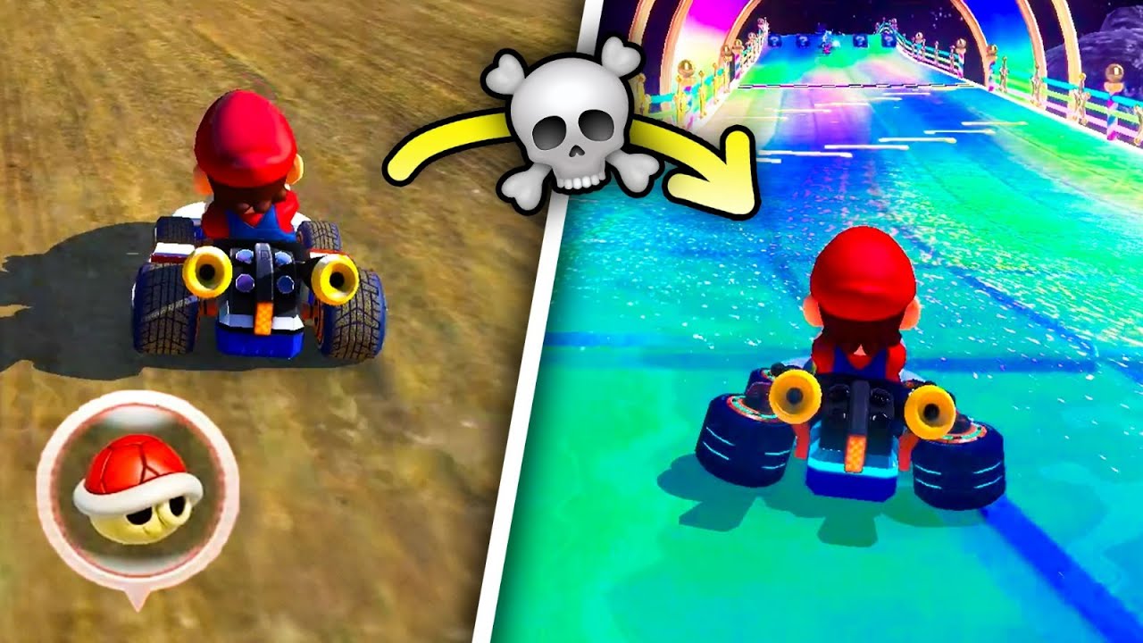 1x Treffer = Mario Kart 8 Strecke wechseln 💀