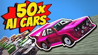 Gta 5 Ai Wars - Npc Hillclimb Car Race