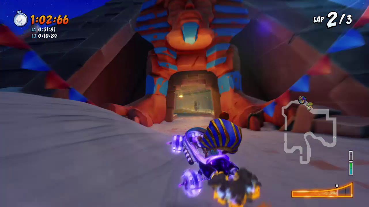 Twilight Tour — Nitros Oxide Time Trial (CTR: Nitro-Fueled)