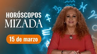 HORÓSCOPOS 15 de marzo 2024 | Mizada Mohamed | HOY