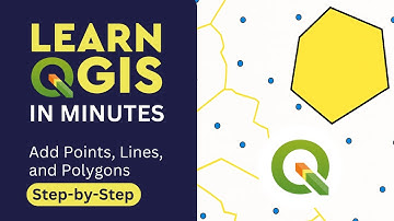 QGIS Digitizing Tutorial - Add Points, Lines and Polygons Step by Step