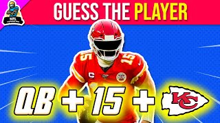 Guess The NFL Player Jersey Number + Club + Position💥🏅🏈Tom Brady, Joe Burrow, Tyreek Hill