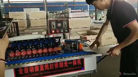 Almost a perfect edge banding machine - Lonjan Machinery