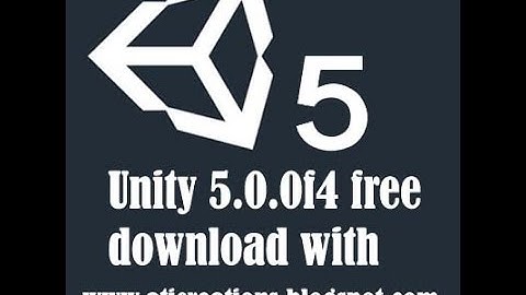 download install and register unity 3d 5