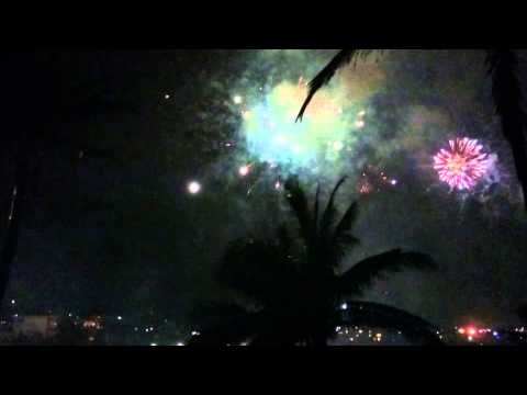 Margate News Years Eve Fireworks 2014