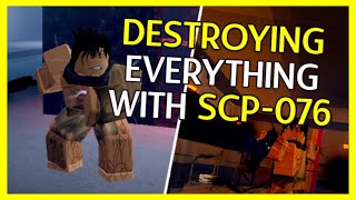 I Became SCP076 Able, And Caused DEVASTATION Against The Foundation! (SCP Site Roleplay)