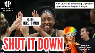WNBPA President SELLS OUT FOR SAUDI-BACKED LEAGUE &amp; WNBA Fans GET RUDE AWAKENING ON ACTIVIST PLAYERS