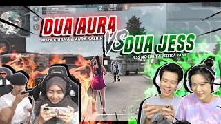 2 AURA VS 2 JESS !! PART 1 || FREE FIRE BATTLEGROUNDS