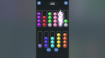 Ball Sort by Infinite Joy: Levels 4754, 4755