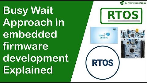 Drukke wachtmethode bij de ontwikkeling van embedded firmware