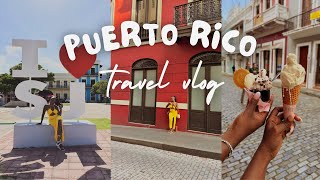 Travel vlog - Puerto Rico Vlog | Airport shenanigans | Old San Juan | GRWM