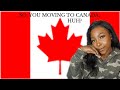 IMPORTANT THINGS YOU SHOULD KNOW BEFORE MOVING INTO CANADA 🇨🇦 | Makeupbynneka