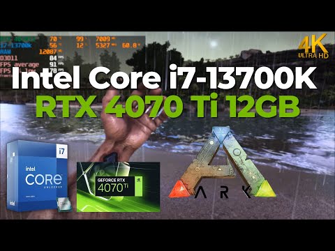 Intel Core i7-13700K  NVIDIA RTX 4070 Ti - ARK: Survival Evolved @4K epic settings