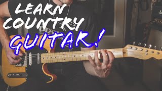 The Beginners Guide to Country Guitar! (EVERYTHING YOU NEED TO GET STARTED)