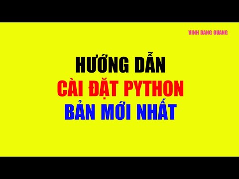 Hướng dẫn cài đặt Python và viết chương trình đầu tiên | VDQ