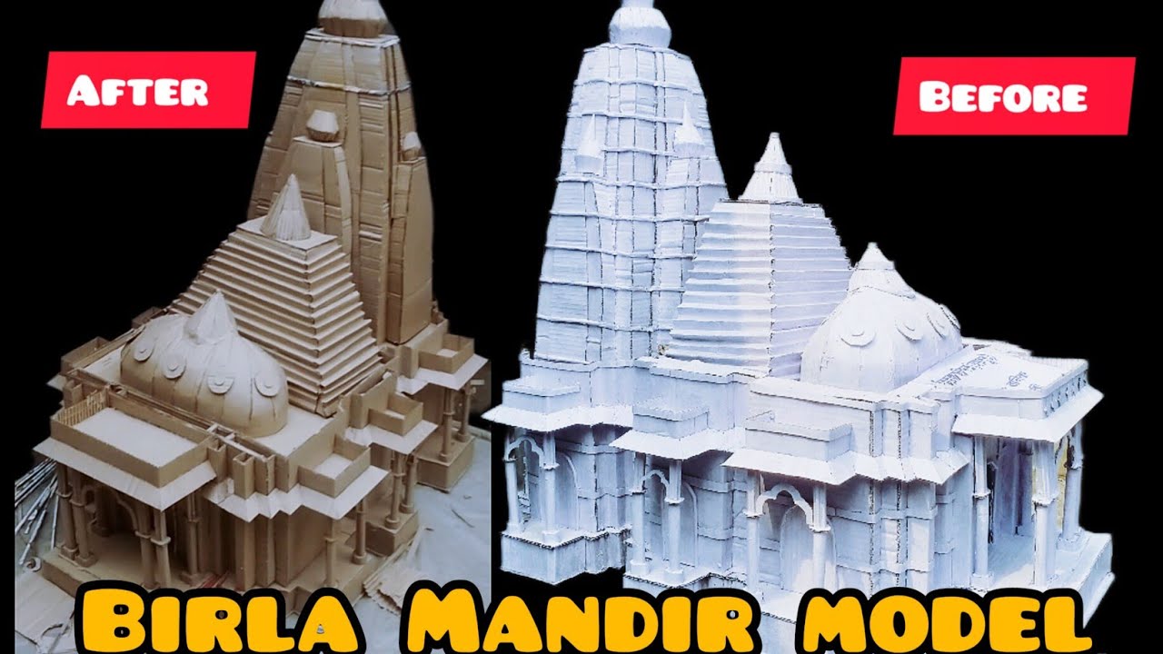 Jaipur birla temple model 2023 | Vishnu temple model 2023