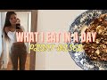 WHAT I EAT IN A DAY / plant-based + my morning routine