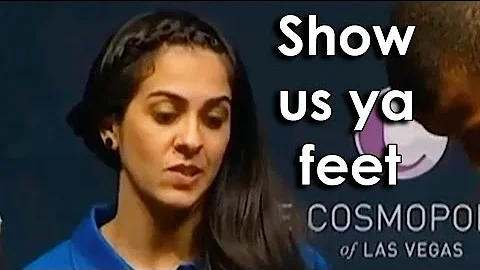 Ozzy Man Reviews: UFC Sheila With Hungry Eyes