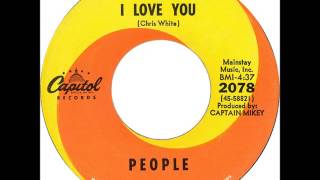 Vignette de la vidéo "PEOPLE   I Love You   1968   HQ"