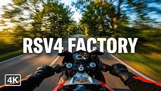 APRILIA RSV4 FACTORY | ENGINE SOUND ONLY | CINEMATIC | POV | AKRAPOVIC