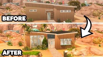 Nookstone Renovation // The Sims 4 Speed Build: Base Game Renovation